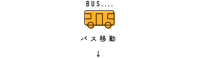 バス移動