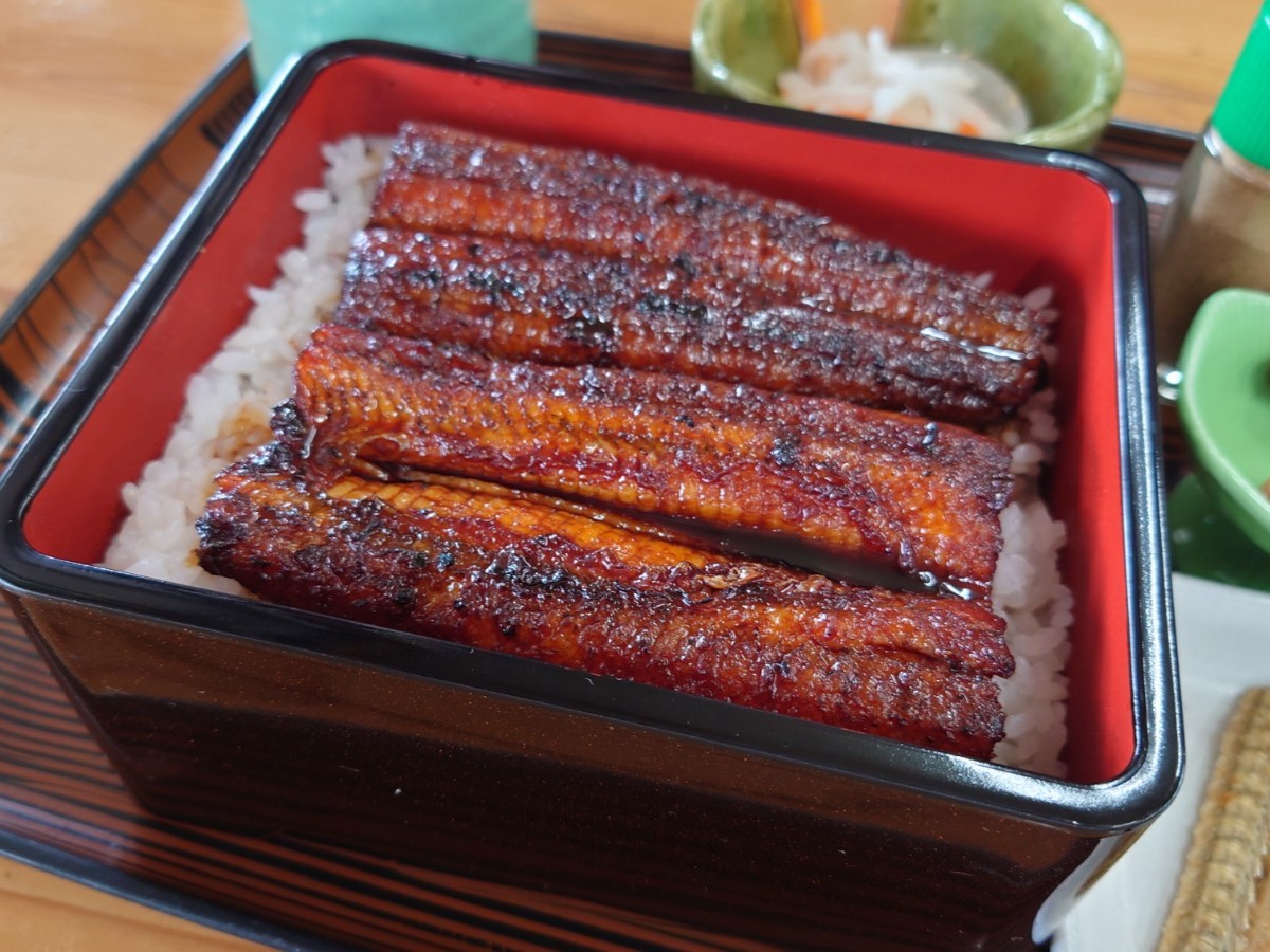 四万十川と青空と山を望みながらいただく美味な鰻「四万十屋」美食