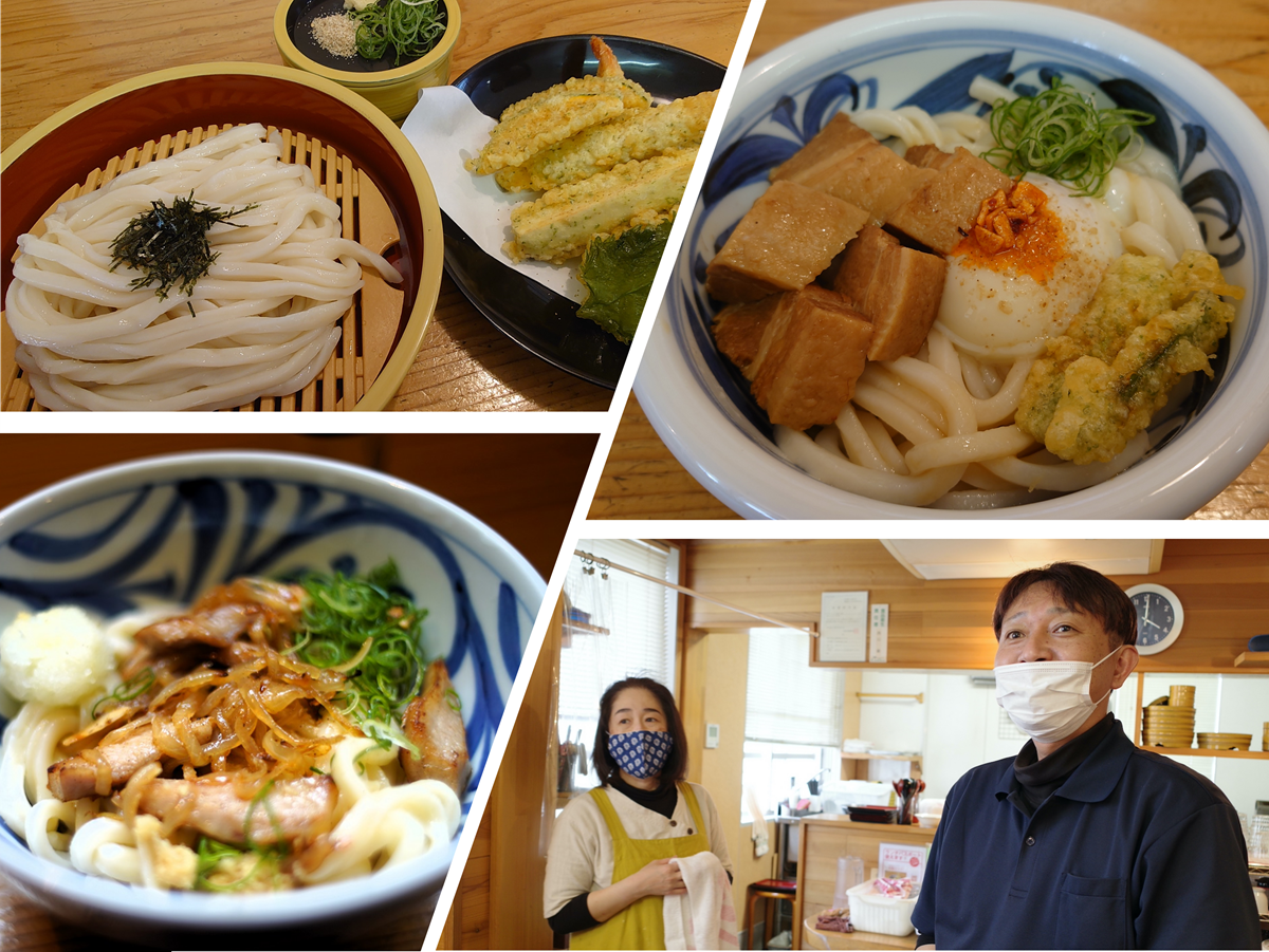 高知グルメPro】「ざる」「五目」「味噌カツ」閑静な住宅街のうどんの